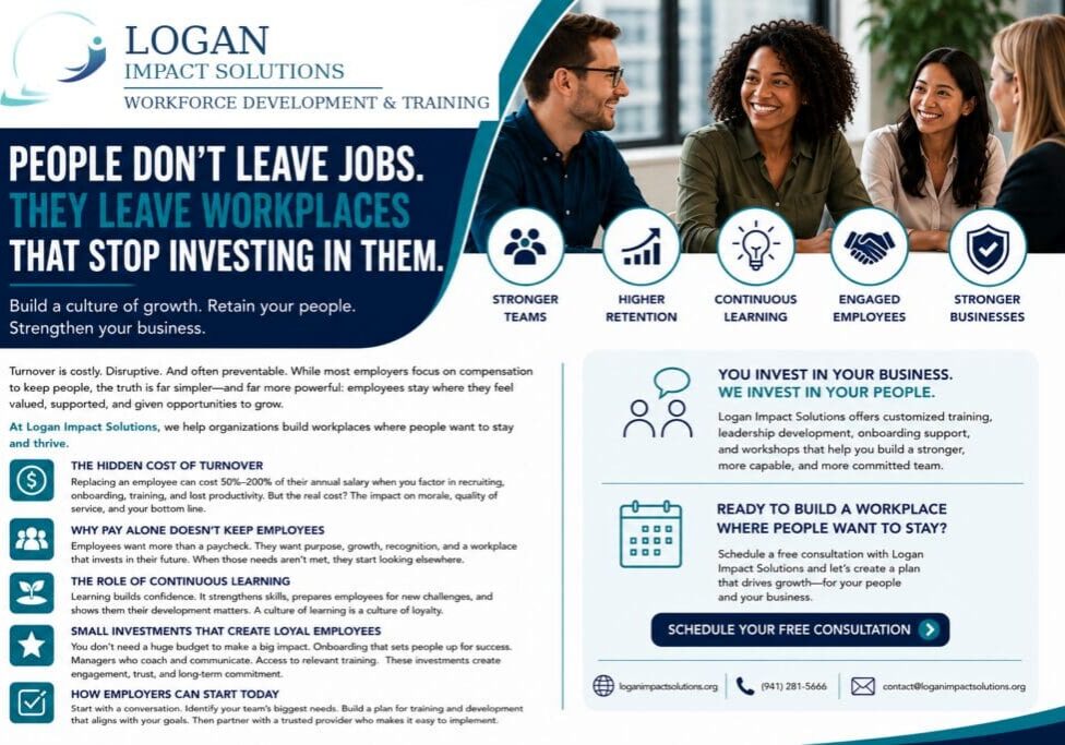 Build a workplace where employees want to stay. Learn how training, leadership development, and continuous learning improve retention and business success.